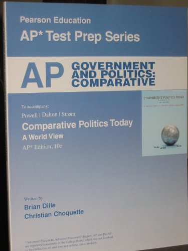 9780132612517: AP* Test Prep Series, Government and Politics: Comparative (To accompany: Powell/Dalton/Strom Comparative Politics Today: A World View)