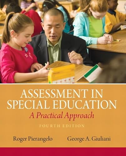 Beispielbild fr Assessment in Special Education: A Practical Approach (4th Edition) zum Verkauf von HPB-Red