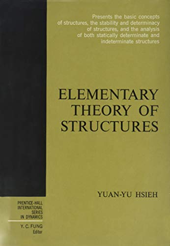 Imagen de archivo de Elementary Theory of Structures a la venta por Better World Books: West