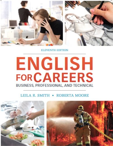 Imagen de archivo de English for Careers: Business, Professional and Technical a la venta por Books Unplugged
