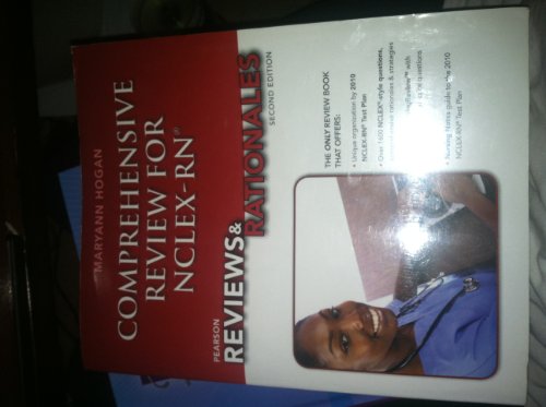 Beispielbild fr Pearson Reviews & Rationales: Comprehensive Review for NCLEX-RN (Prentice Hall Nursing Reviews & Rationales) zum Verkauf von Comprococo