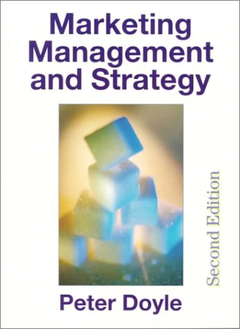 9780132622394: Marketing Management & Strategy