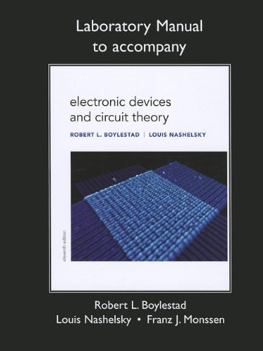 Imagen de archivo de Lab Manual for Electronic Devices and Circuit Theory a la venta por SecondSale