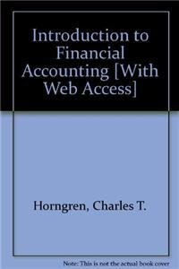 Introduction to Financial Accounting (9780132624510) by Horngren, Charles T.; Sundem, Gary L.; Elliott, John A.; Philbrick, Donna