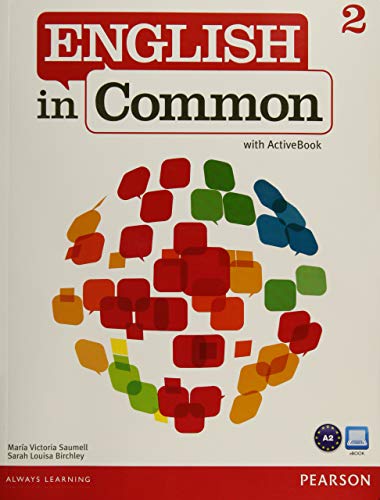 9780132627252: ENGLISH IN COMMON 2 STBK W/ACTIVEBK 262725 - 9780132627252