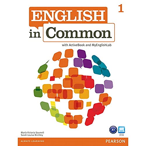 Stock image for English in Common 1 with ActiveBook and MyLab English for sale by HPB-Red