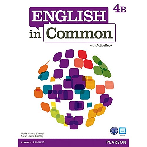 Stock image for English in Common 4B Split: Student Book with ActiveBook and Workbook for sale by HPB-Red