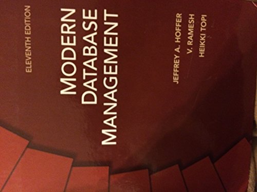 Beispielbild fr Modern Database Management (11th Edition) zum Verkauf von ThriftBooks-Dallas