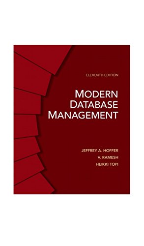 Beispielbild fr Modern Database Management zum Verkauf von HPB-Red
