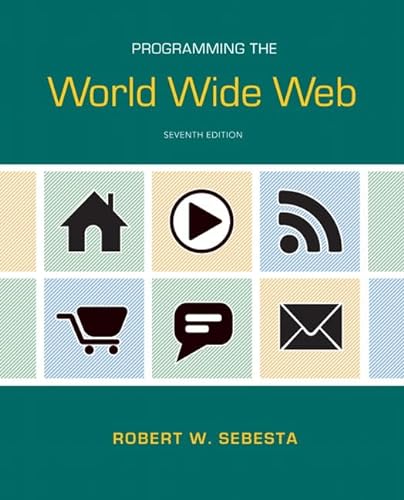 Imagen de archivo de Programming the World Wide Web a la venta por Better World Books