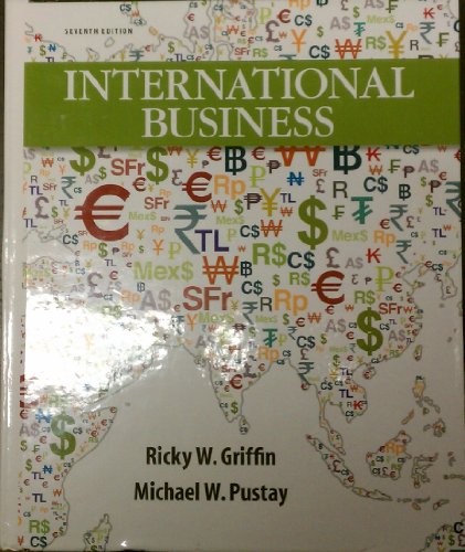 Imagen de archivo de International Business a la venta por Better World Books