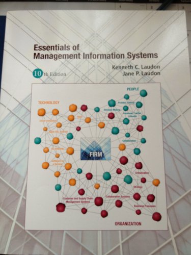 Imagen de archivo de Essentials of Management Information Systems a la venta por ThriftBooks-Atlanta