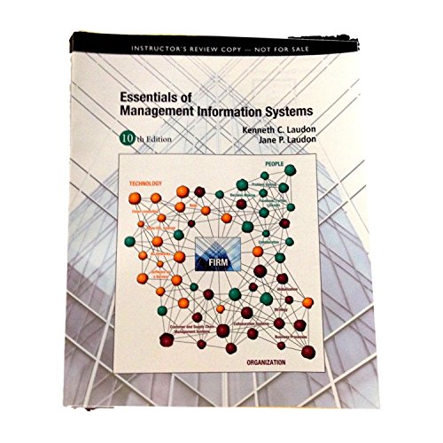 9780132668569: Essentials of Management Information Systems