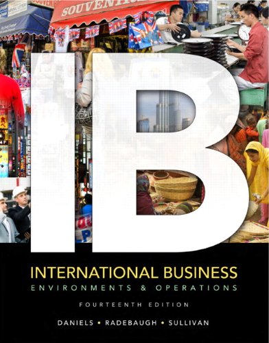 Beispielbild fr International Business : Environments and Operations zum Verkauf von Better World Books