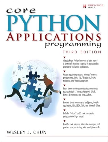 9780132678209: Core Python Applications Programming (Core Series)