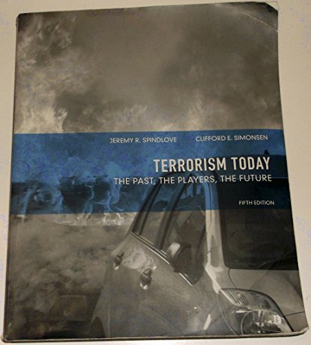 Imagen de archivo de Terrorism Today : The Past, the Players, the Future a la venta por Better World Books