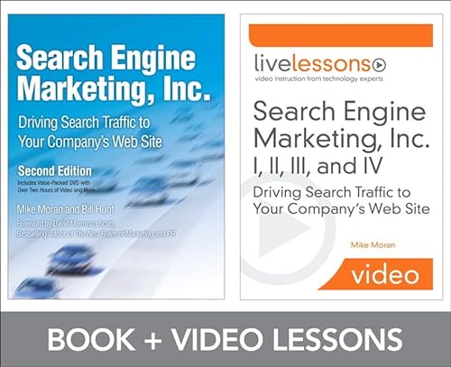 Search Engine Marketing, Inc. Livelessons Bundle (9780132683449) by Moran, Mike; Hunt, Bill
