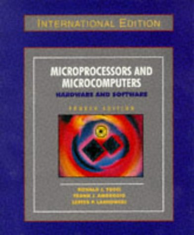 Beispielbild fr Microprocessors and Microcomputers: Hardware and Software Tocci, Ronald J.; Laskowski, Lester P.; Ambrosio, Frank and Ambrosio, Frank J. zum Verkauf von Librairie Parrsia