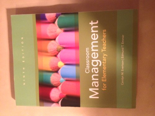 Stock image for Classroom Management for Elementary Teachers (9th Edition) for sale by BooksRun