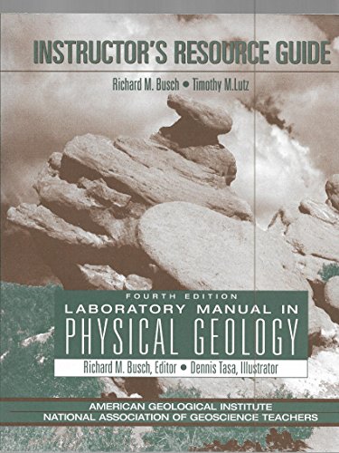 Stock image for Instructor's Resource Guide: Laboratory Manual in Physical Geology for sale by Textbook Pro