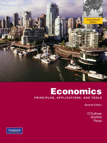 9780132722001: Economics: Principles, Applications and Tools: International Edition