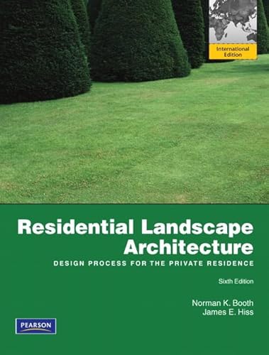 9780132727723: Residential Landscape Architecture:Design Process for the Private Residence: International Edition