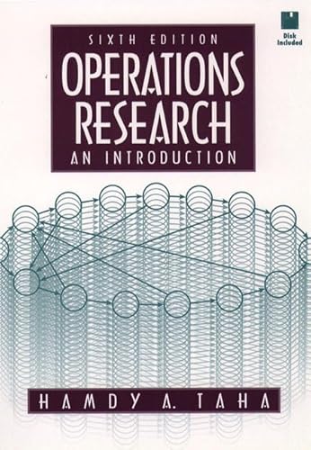 Beispielbild fr Operations Research: An Introduction zum Verkauf von AwesomeBooks