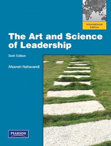 Beispielbild fr The Art and Science of Leadership: International Edition zum Verkauf von Phatpocket Limited