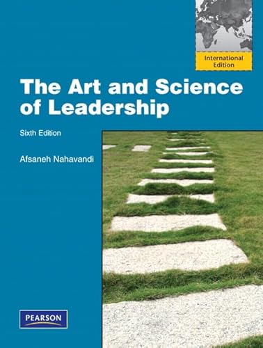 Stock image for The Art and Science of Leadership: International Edition for sale by Phatpocket Limited