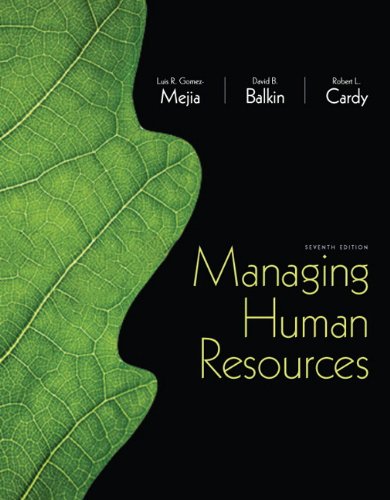 9780132729826: Managing Human Resources