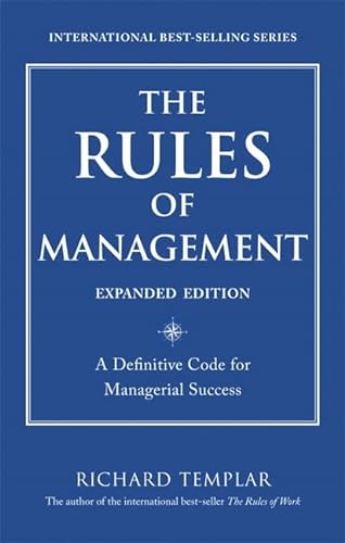 Beispielbild fr The Rules of Management: A Definitive Code for Managerial Success zum Verkauf von Goodwill Books