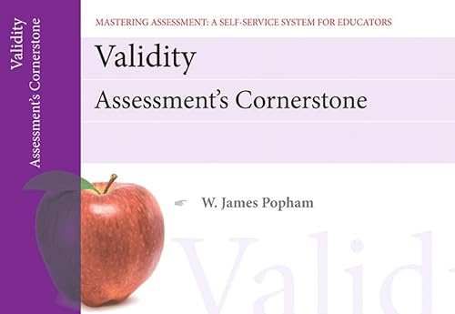 Stock image for Validity: Assessment's Cornerstone, Mastering Assessment: A Self-Service System for Educators, Pamphlet 15 for sale by Iridium_Books