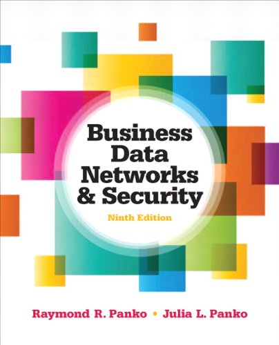 Beispielbild fr Business Data Networks and Security (9th Edition) zum Verkauf von BooksRun