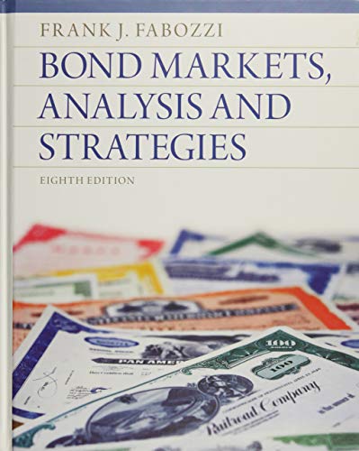 9780132743549: Bond Markets, Analysis and Strategies