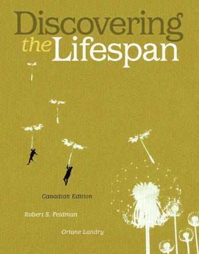 Stock image for Discovering the Lifespan, First Canadian Edition for sale by Books Unplugged