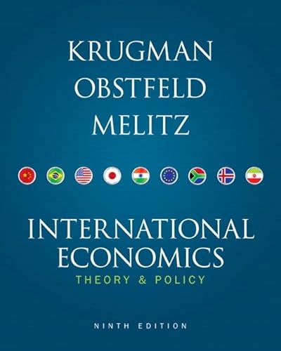 9780132744836: International Economics: Theory & Policy