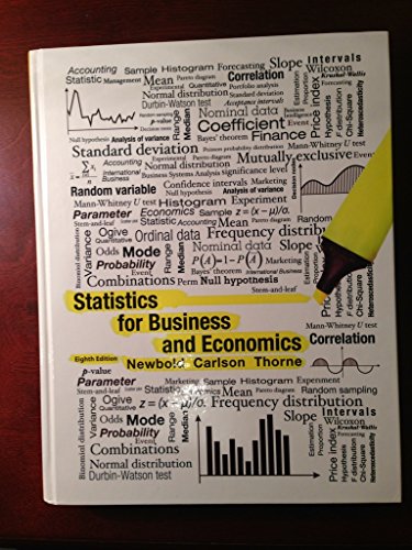 Imagen de archivo de Statistics for Business and Economics a la venta por medimops