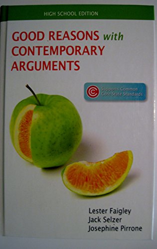 Stock image for Good Reasons With Contemporary Arguments Ap Edition ; 9780132751117 ; 0132751119 for sale by APlus Textbooks