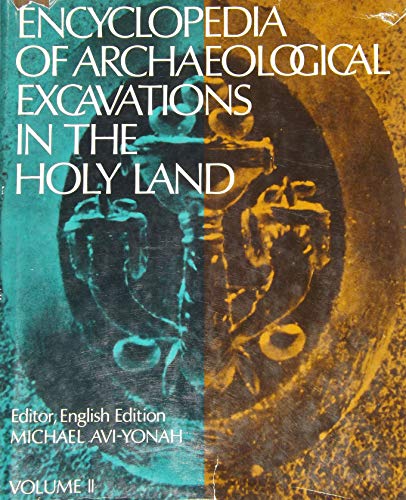ENCYCLOPEDIA OF ARCHAEOLOGICAL EXCAVATIONS IN HOLY LAND VOLUME 2