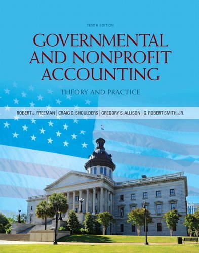 Imagen de archivo de Governmental and Nonprofit Accounting a la venta por Better World Books