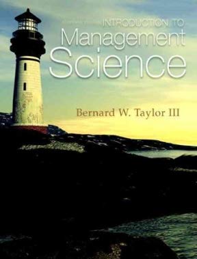 Beispielbild fr Introduction to Management Science (Instructor Review Copy) zum Verkauf von BookHolders