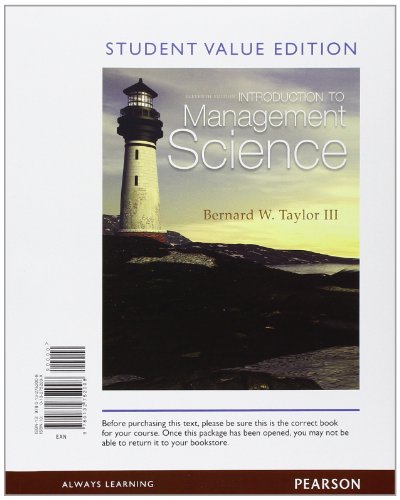 9780132752008: Introduction to Management Science