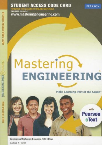 Imagen de archivo de Mastering Engineering with Pearson eText -- Access Card -- for Engineering Mechanics: Dynamics a la venta por BooksRun