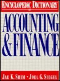 9780132755955: Encyclopedic Dictionary of Accounting and Finance