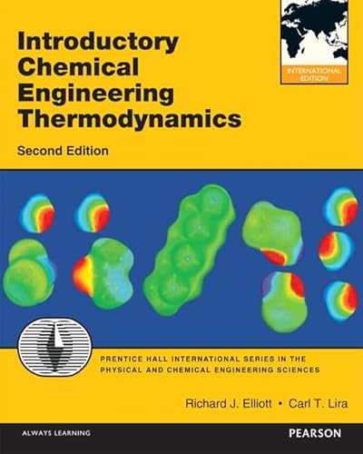 9780132756242: Introductory Chemical Engineering Thermodynamics: International Edition