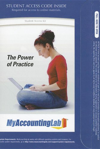 Financial & Managerial Accounting: Myaccountinglab Course (9780132759281) by Horngren, Charles T.; Oliver, M. Suzanne; Harrison, Walter T.