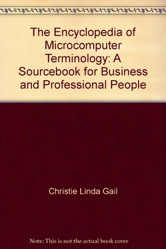 9780132760805: The Encyclopedia of Microcomputer Terminology: A Sourcebook for Business and ...
