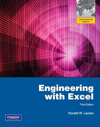 9780132761161: Engineering with Excel: International Edition