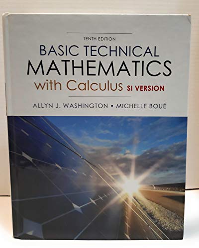 Imagen de archivo de Basic Technical Mathematics with Calculus, SI Version (10th Edition) a la venta por ThriftBooks-Atlanta