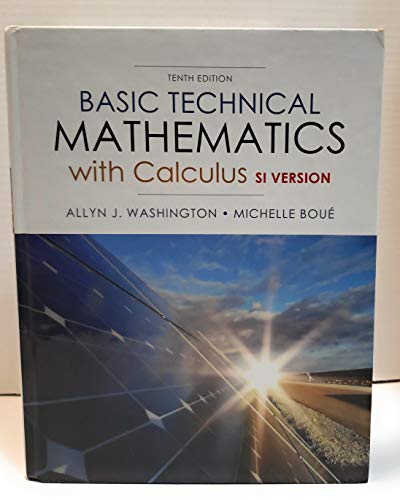 Stock image for Basic Technical Mathematics with Calculus, SI Version (10th Edition) for sale by ThriftBooks-Atlanta